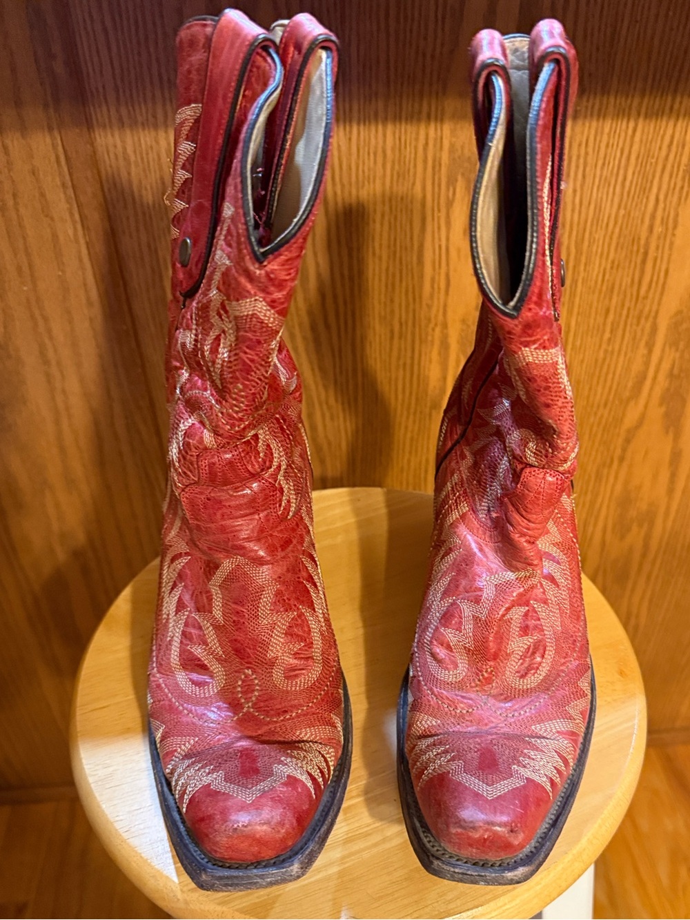 Embroidered Western Cowgirl Boots